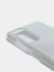 Серебряный чехол Samsung Galaxy A13, блестящий