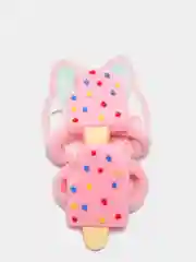 Бордовый детские резинки парные