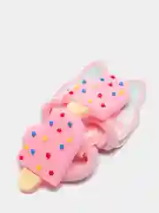 Бордовый детские резинки парные