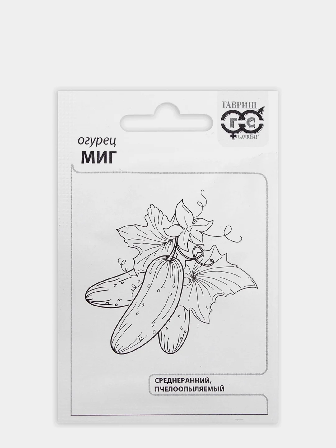 Семена Огурец "Миг", б/п, 0,5 г