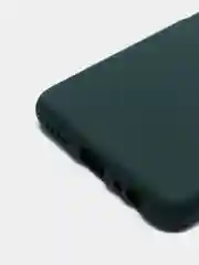 Тёмно-зелёный чехол Samsung Galaxy A22s 5G / A22 5G, с бархатной подкладкой
