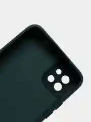 Тёмно-зелёный чехол Samsung Galaxy A22s 5G / A22 5G, с бархатной подкладкой