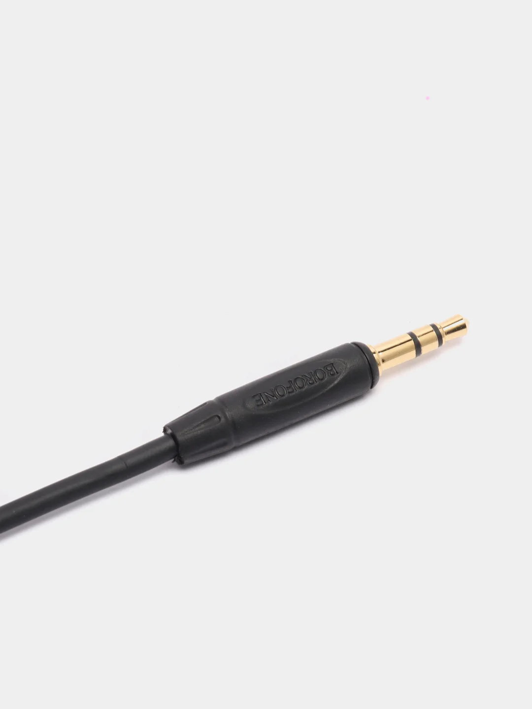 AUX Кабель Jack 3.5мм, 1м, Borofone BL4, черный