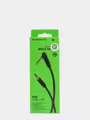 AUX Кабель Jack 3.5мм, 1м, Borofone BL4, черный