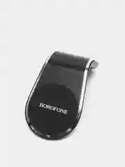 Держатель для телефона в машину магнитный в дефлектор, Borofone BH10, черный