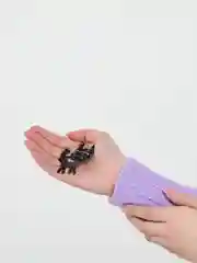 Лазурный брошь "Кошка"