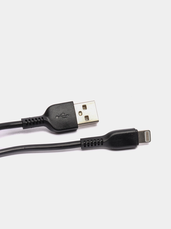 USB Кабель iPhone 8pin, 2.1 A, 2 м, Hoco X20, черный