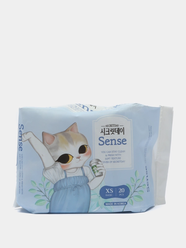 Ежедневные ультратонкие дышащие прокладки Sense, 20 штук