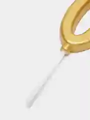 Свечи для торта цифры золотые