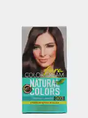 Fara Natural Colors стойкая крем-краска для волос, 303 Темный каштан