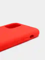 Красный чехол Silicone Case для iPhone 11 с закрытым низом