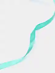 Бирюзовый лента атласная 6 мм