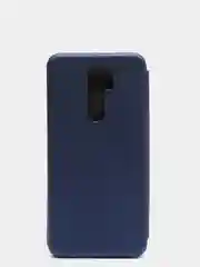 Синий чехол книжка на Xiaomi Redmi Note 8 Pro (Сяоми Редми Нот 8 Про)