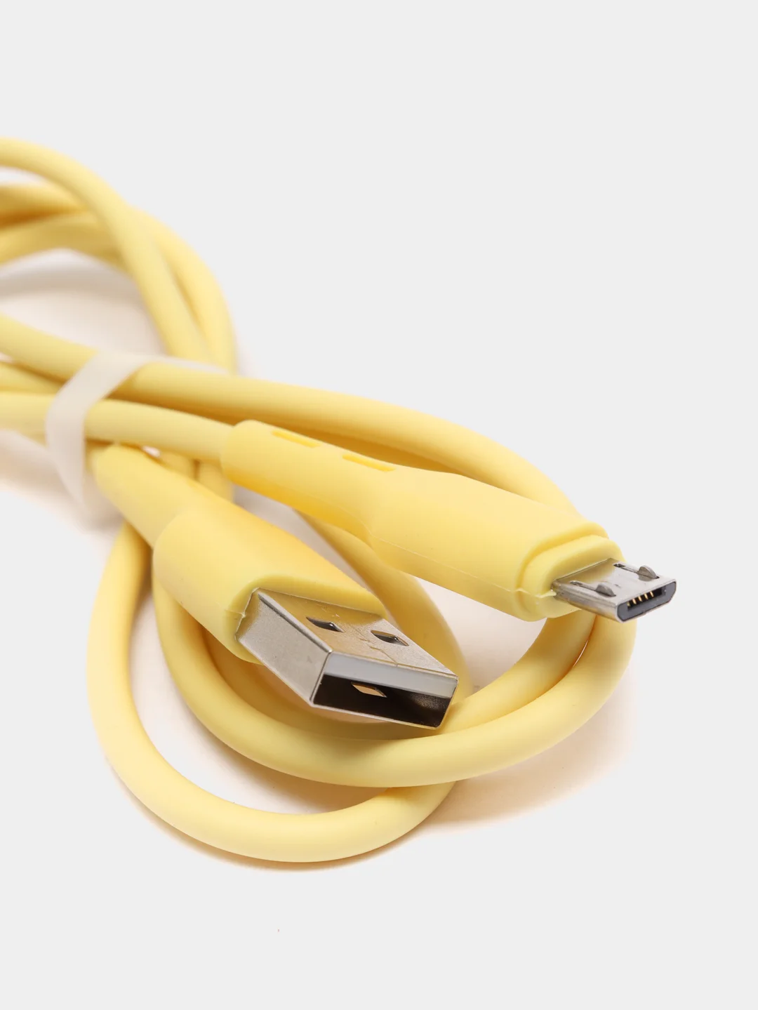 Желтый зарядка / Кабель зарядный LENYES LC939 (Micro-USB/Type-C/Lightning) для Android и iPhone