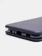 Синий чехол-книжка Samsung Galaxy A12 / M12 (Самсунг галакси А12 / М12)