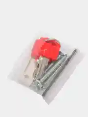 Замок накладной ТУНДРА 001WW блокирующий, для пластиковых окон, 2 ключа, белый