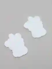 Розовый кабошоны пластиковые, вырубка