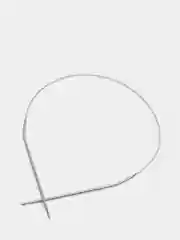 Спицы для вязания, круговые, с металлическим тросом, d = 2,5 мм, 10/40 см