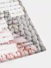 Карточка "Памятка для расчета петель вязания до/после ВТО", 8 штук