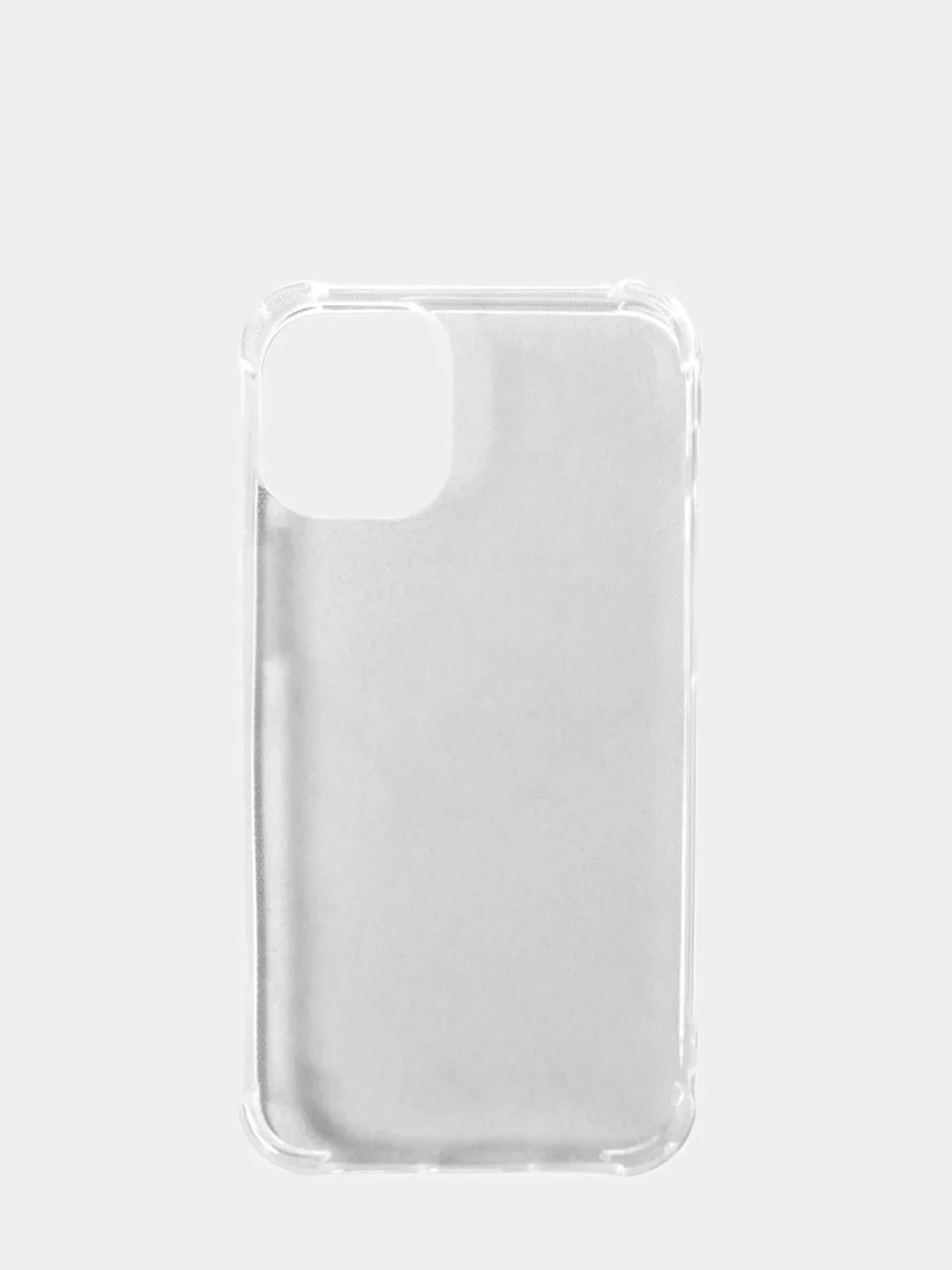 Чехол LuazON для iPhone 12 mini, 5.4", силиконовый, противоударный, прозрачный