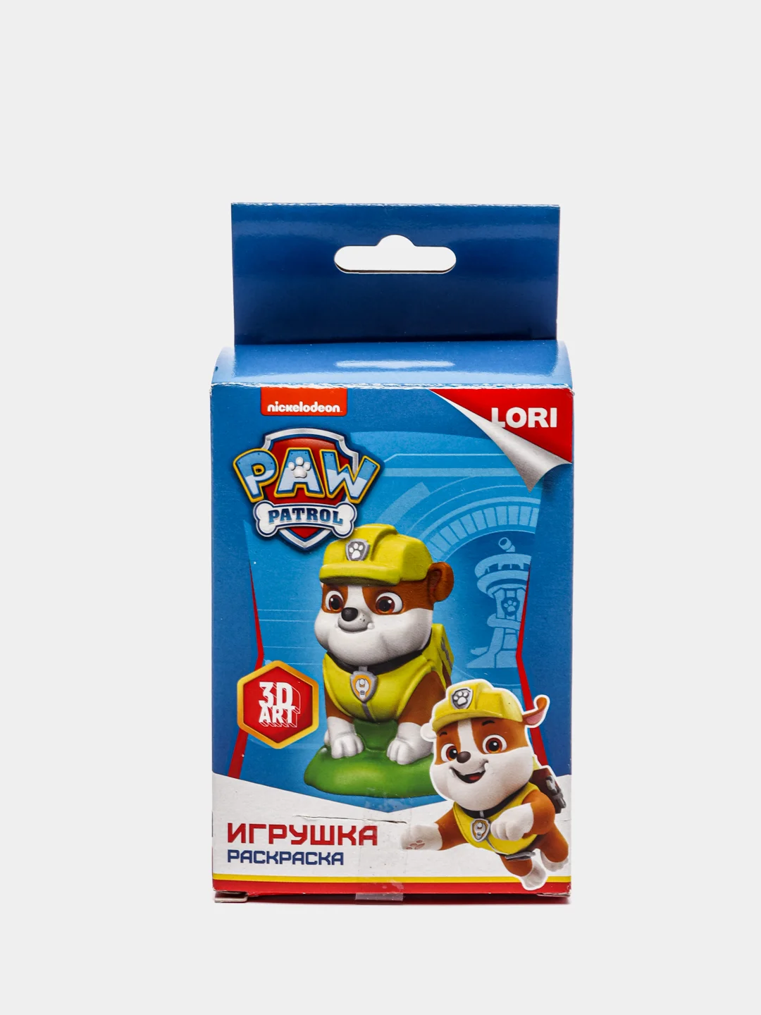 Желтый игрушка-раскраска 3D Art Щенячий патруль "Гончик", "Крепыш"