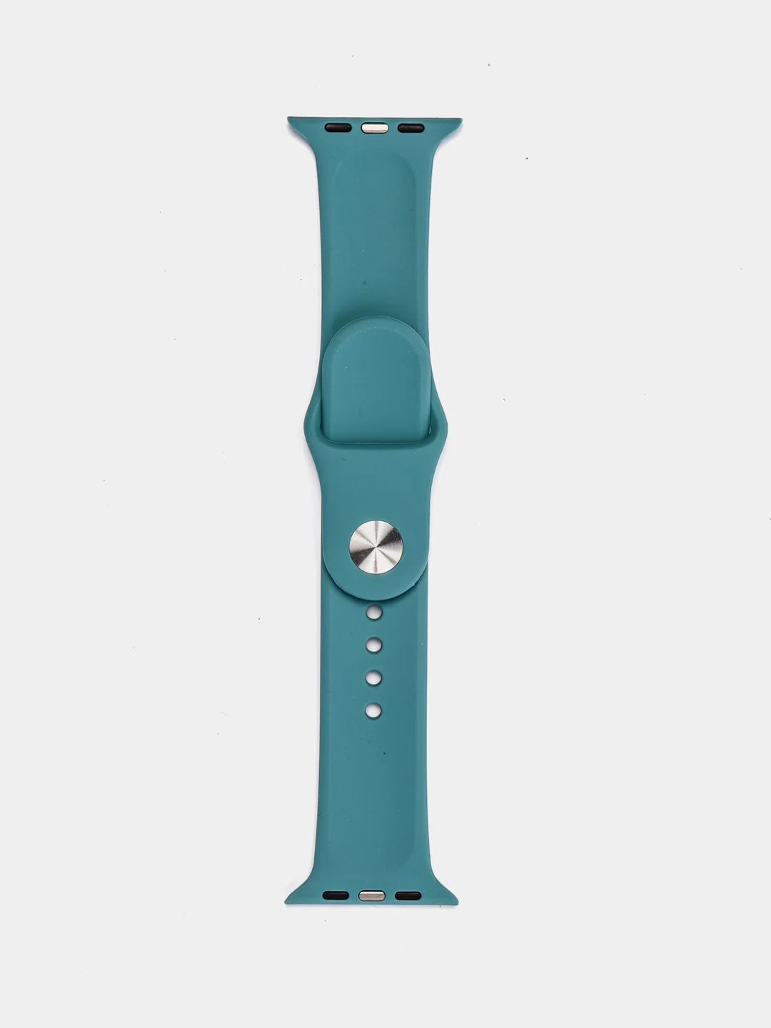Тёмно-зелёный силиконовый ремешок для Apple Watch