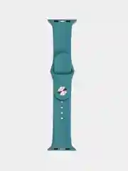Тёмно-зелёный силиконовый ремешок для Apple Watch