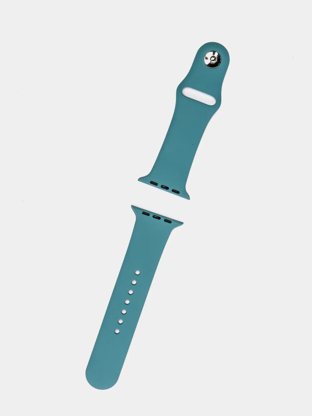 Тёмно-зелёный силиконовый ремешок для Apple Watch