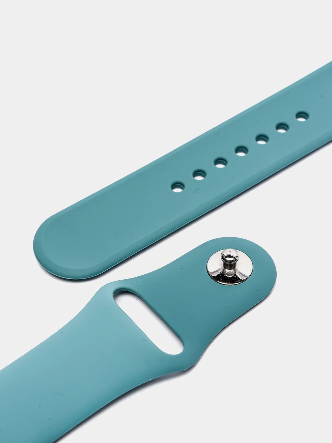 Тёмно-зелёный силиконовый ремешок для Apple Watch