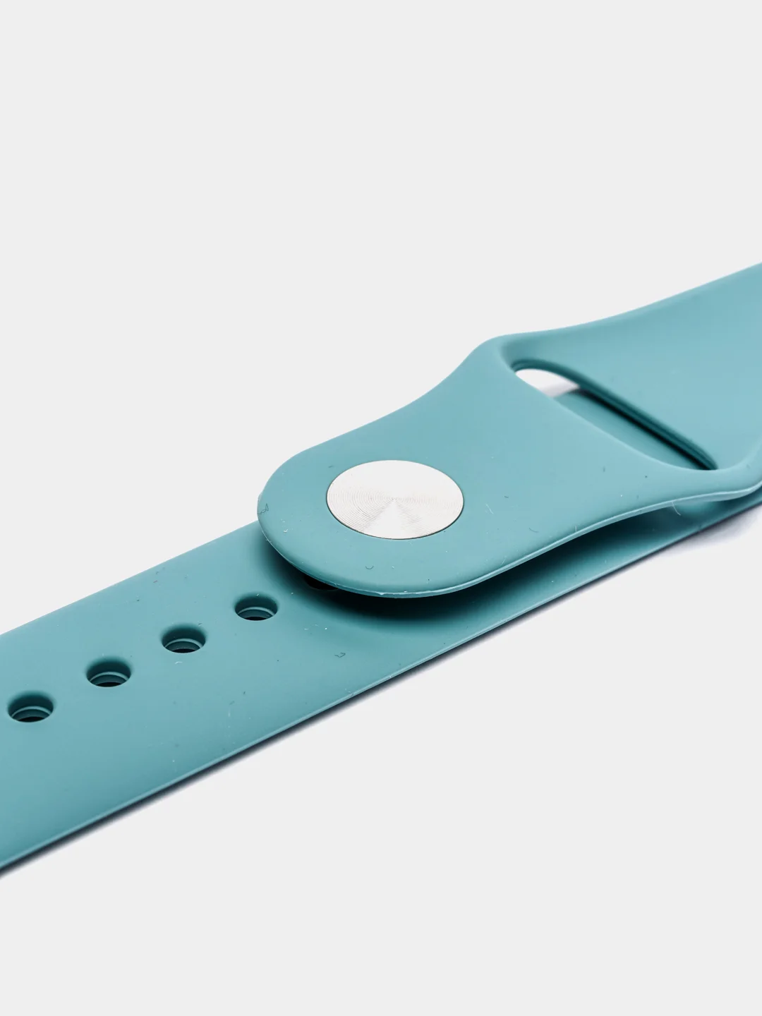 Тёмно-зелёный силиконовый ремешок для Apple Watch