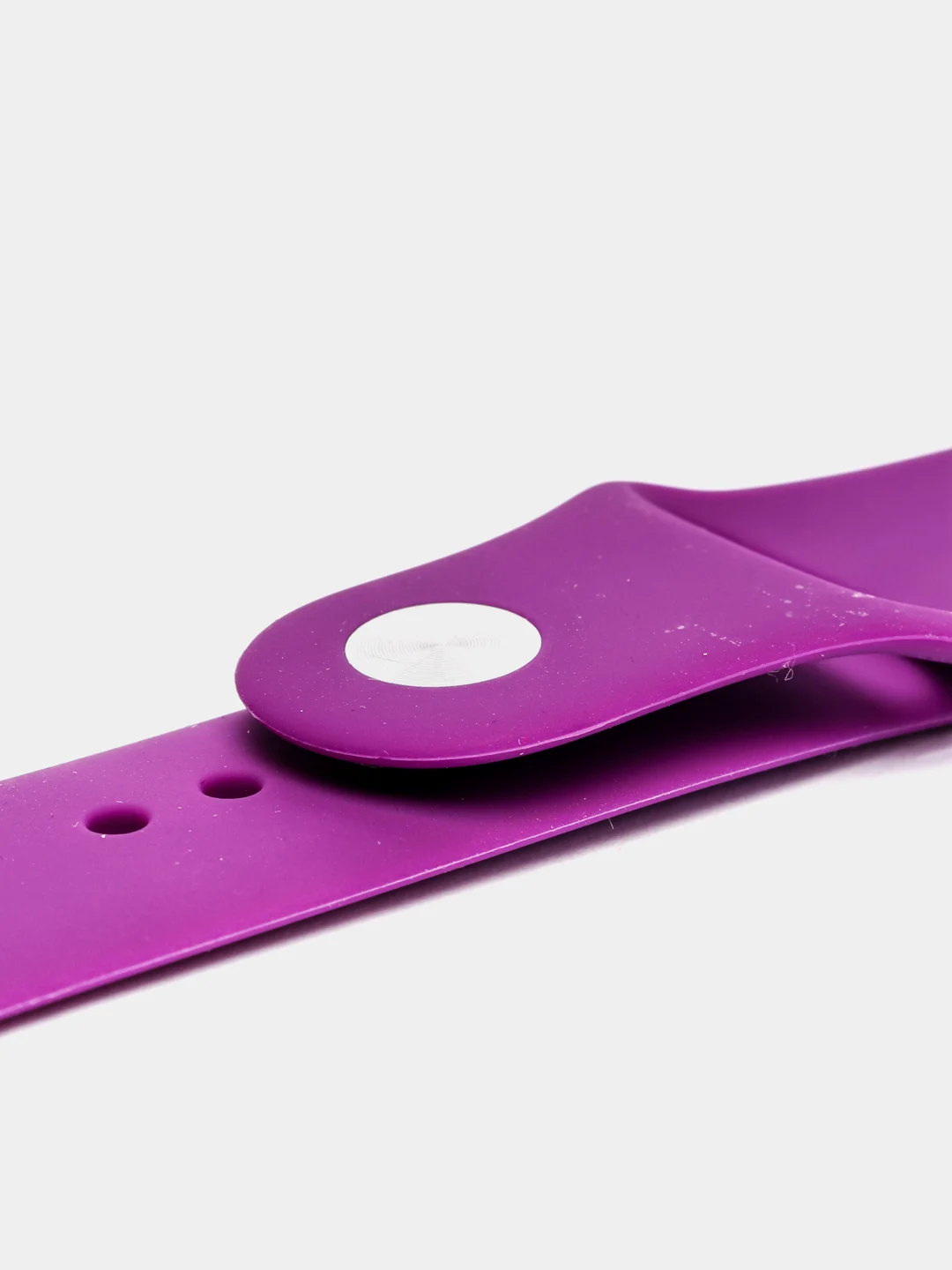 Тёмно-бордовый силиконовый ремешок для Apple Watch