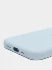 Лазурный чехол на iPhone 11, 13, 12, XR, Pro, Max, Mini, бархатный