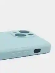 Индиго чехол на iPhone 11, 13, 12, XR, Pro, Max, Mini, бархатный