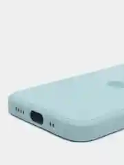 Индиго чехол на iPhone 11, 13, 12, XR, Pro, Max, Mini, бархатный