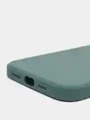 Зелёный хаки чехол на iPhone 11, 13, 12, XR, Pro, Max, Mini, бархатный