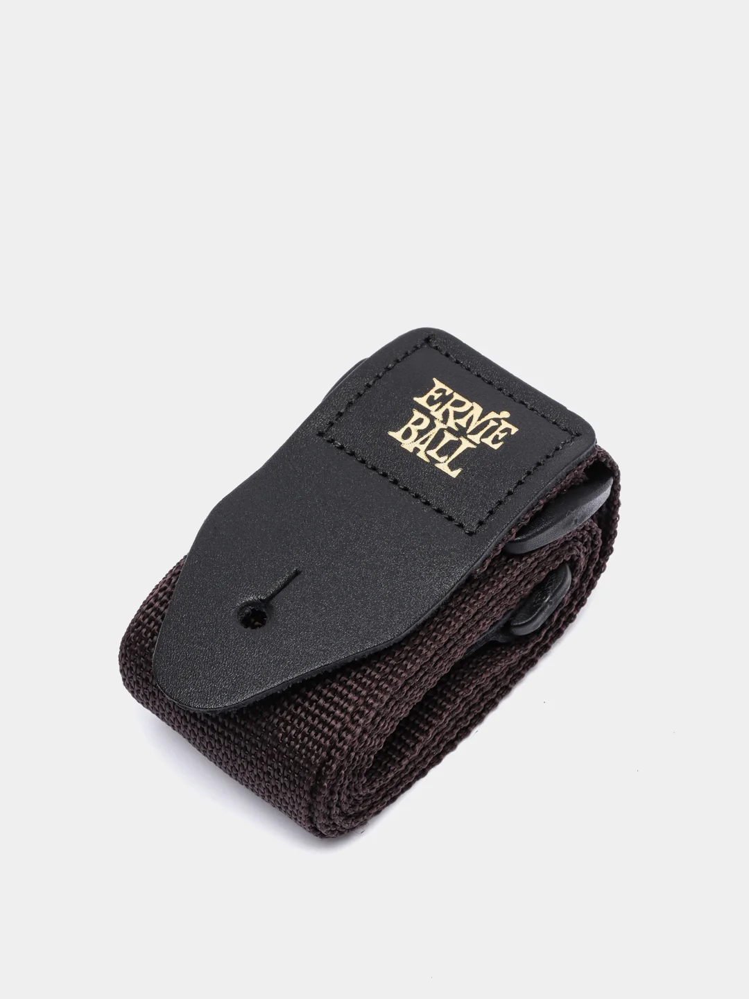 Коричневый ремень для гитары Ernie Ball