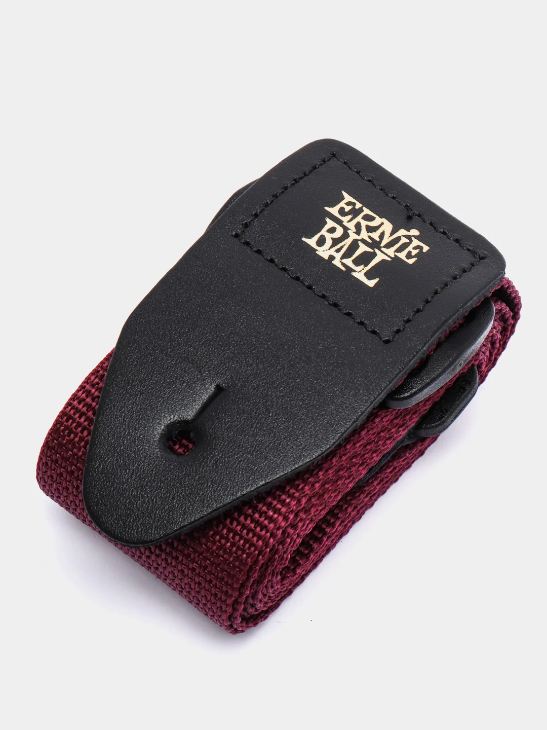 Бордовый ремень для гитары Ernie Ball