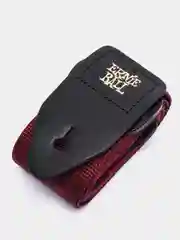 Бордовый ремень для гитары Ernie Ball