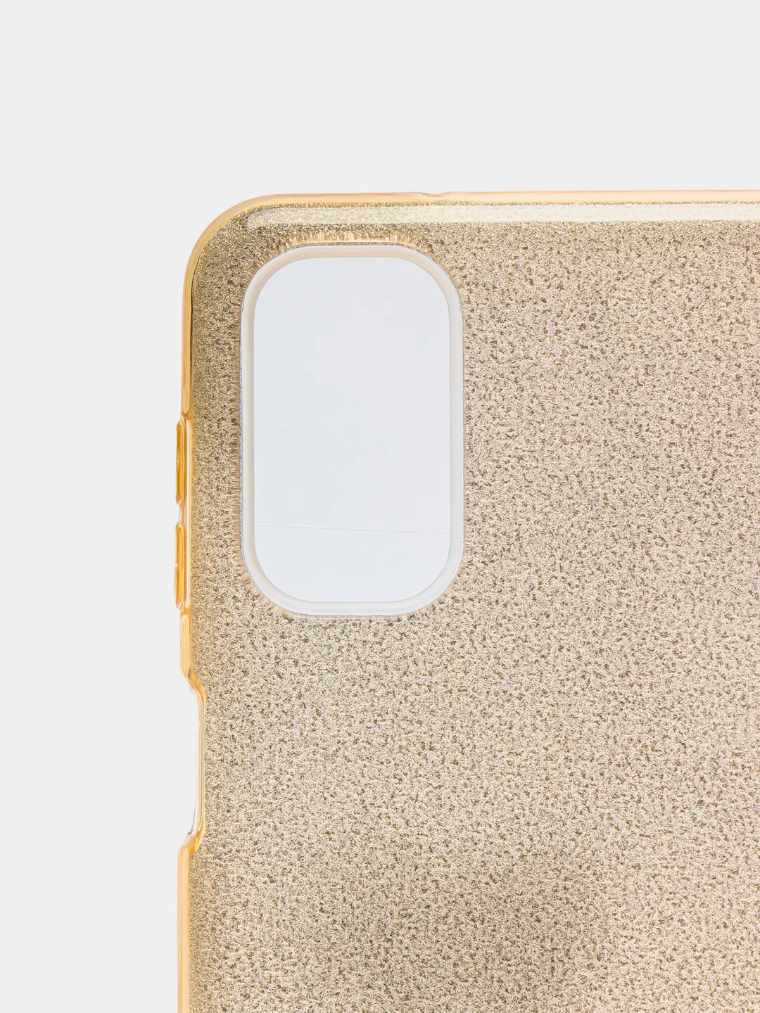 Золотой чехол Samsung Galaxy A13, блестящий