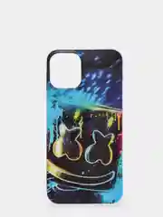 Голубой чехол для iPhone 12 mini