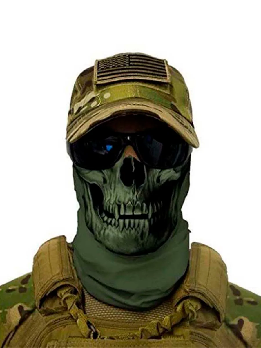 Бафф SA Co Od Green Skull
