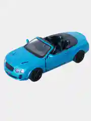 Синий машинка металлическая Bentley Continental Supersports Convertible KT5353D 1:38 /Kinsmart/