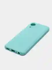 Бирюзовый чехол Samsung Galaxy A03 Core, с бархатной подкладкой