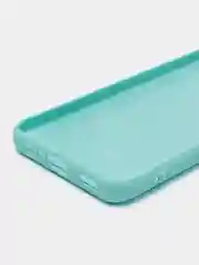 Бирюзовый чехол Samsung Galaxy A03 Core, с бархатной подкладкой