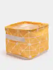 Желтый корзинки для мелочей, мини органайзер для хранения / Органайзер на стол