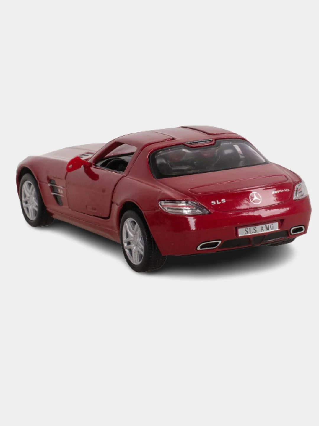 Багровый машинка металлическая Mercedes-Benz SLS AMG KT5349D 1:36 /Kinsmart/