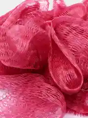 Бордовый мочалка-рукавичка для тела