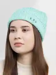 Мятный шапка для девочек КАМУШЕК