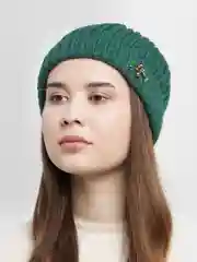 Зеленый шапка для девочек КАМУШЕК