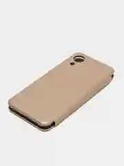Золотой чехол-книжка Samsung Galaxy A03 Core
